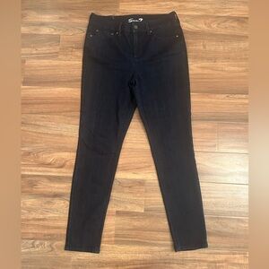 Seven7 Women's Dark Blue Skinny Jeans
